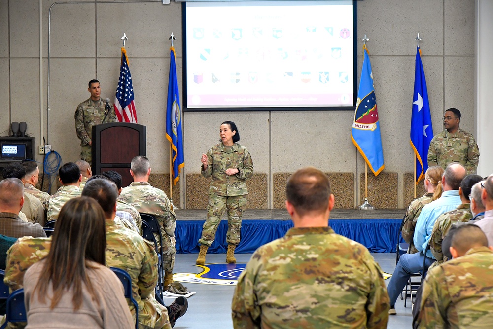 Hill AFB hosts Maj. Gen. Jeannine M. Ryder to discuss medical readiness and organizational changes