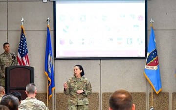 Hill AFB hosts Maj. Gen. Jeannine M. Ryder to discuss medical readiness and organizational changes