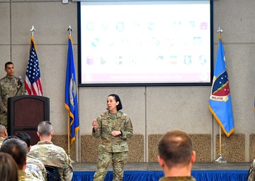 Hill AFB hosts Maj. Gen. Jeannine M. Ryder to discuss medical readiness and organizational changes