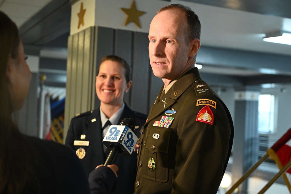 D.C. National Guard senior leaders discuss PI60 with local media