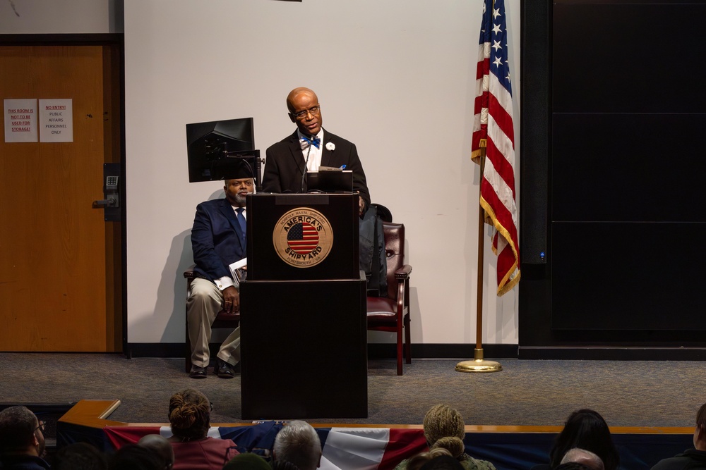 Don Roberts Shares Poetic Verse to Inspire NNSY Workforce in Honor of Dr. Martin Luther King Jr.