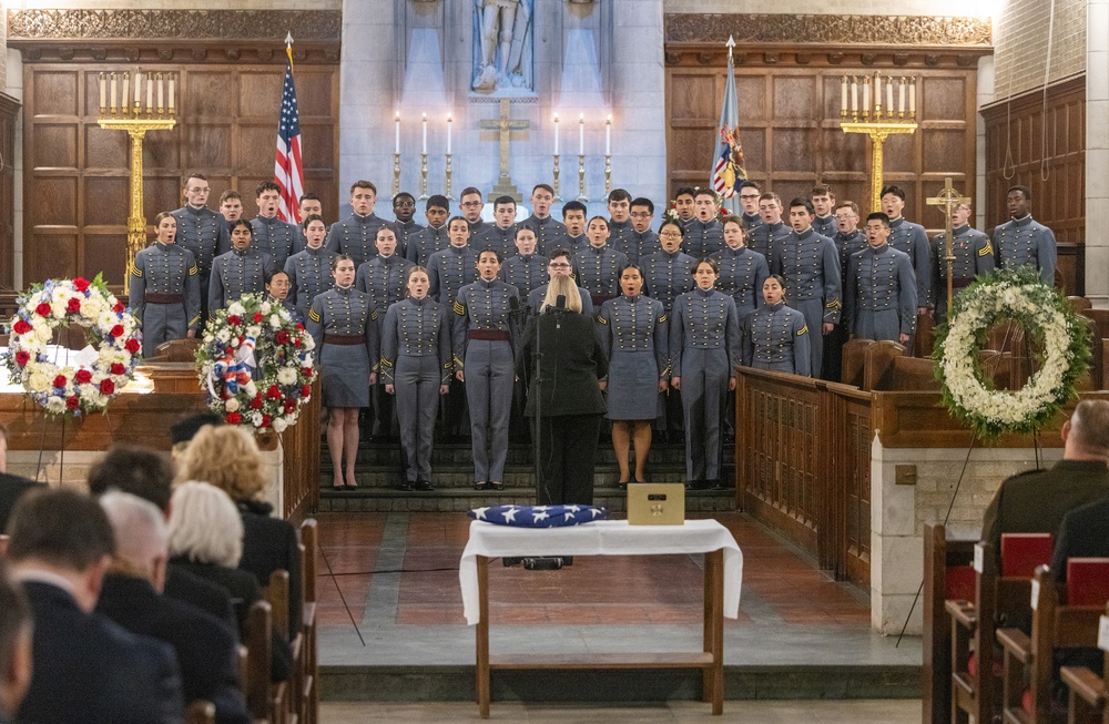 Funeral, interment of American hero, Medal of Honor recipient at West Point