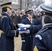 Funeral, interment of American hero, Medal of Honor recipient at West Point