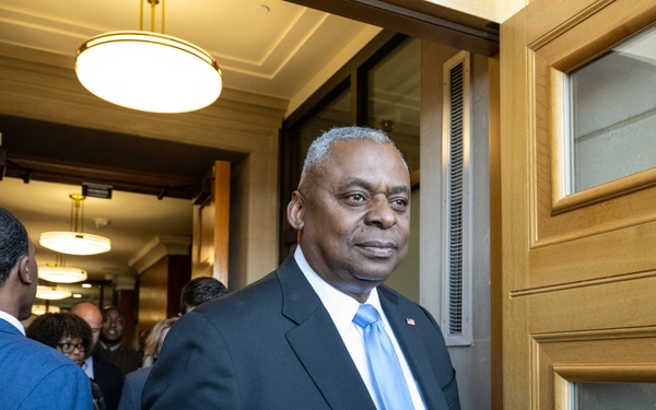 Secretary Austin final Pentagon departure