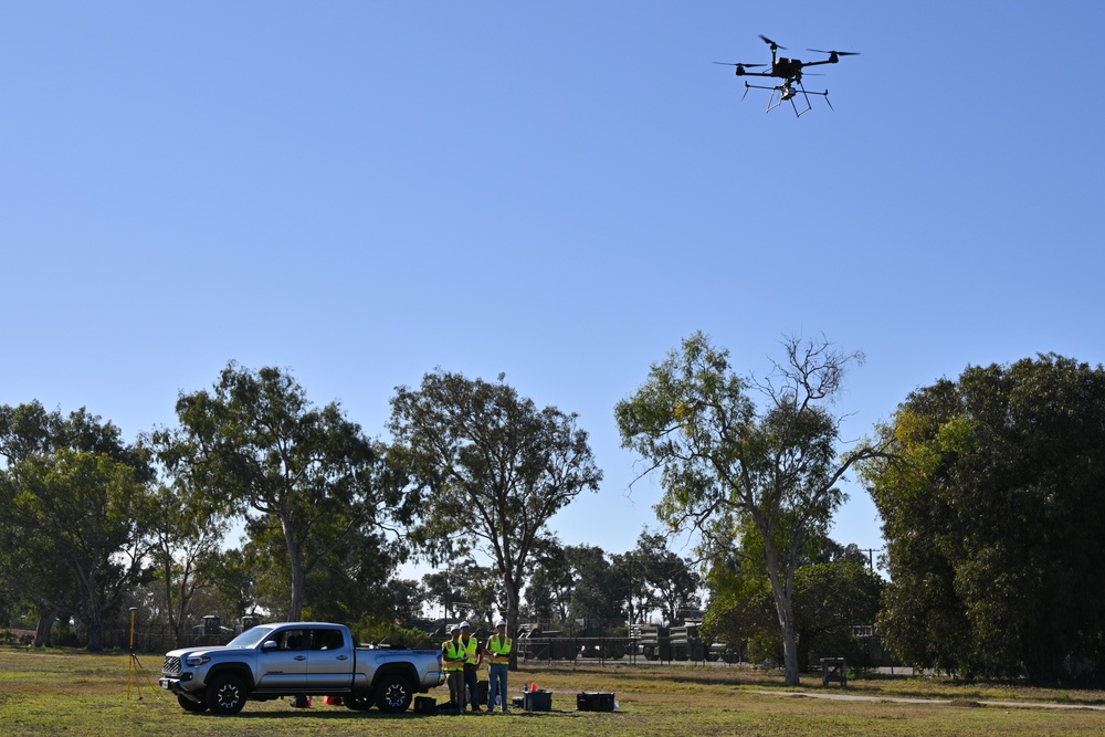 NAVFAC EXWC Conducts Drone Test Flights