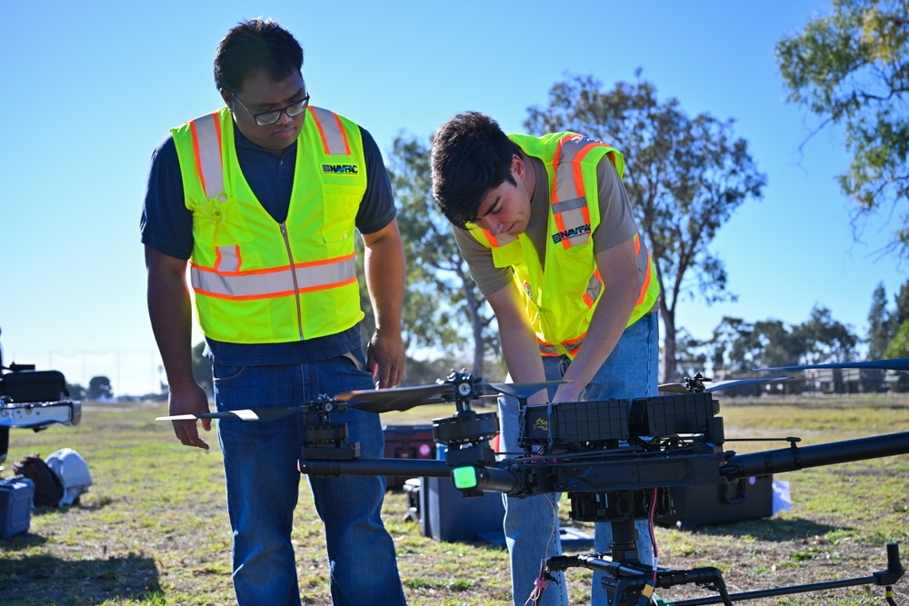 NAVFAC EXWC Conducts Drone Test Flights