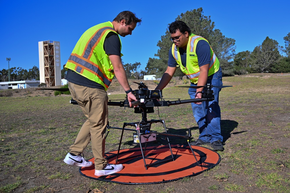 NAVFAC EXWC Conducts Drone Test Flights