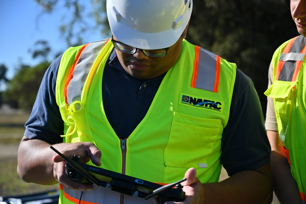 NAVFAC EXWC Conducts Drone Test Flights