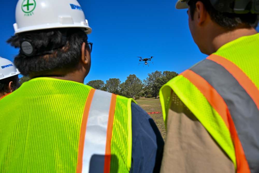 NAVFAC EXWC Conducts Drone Test Flights