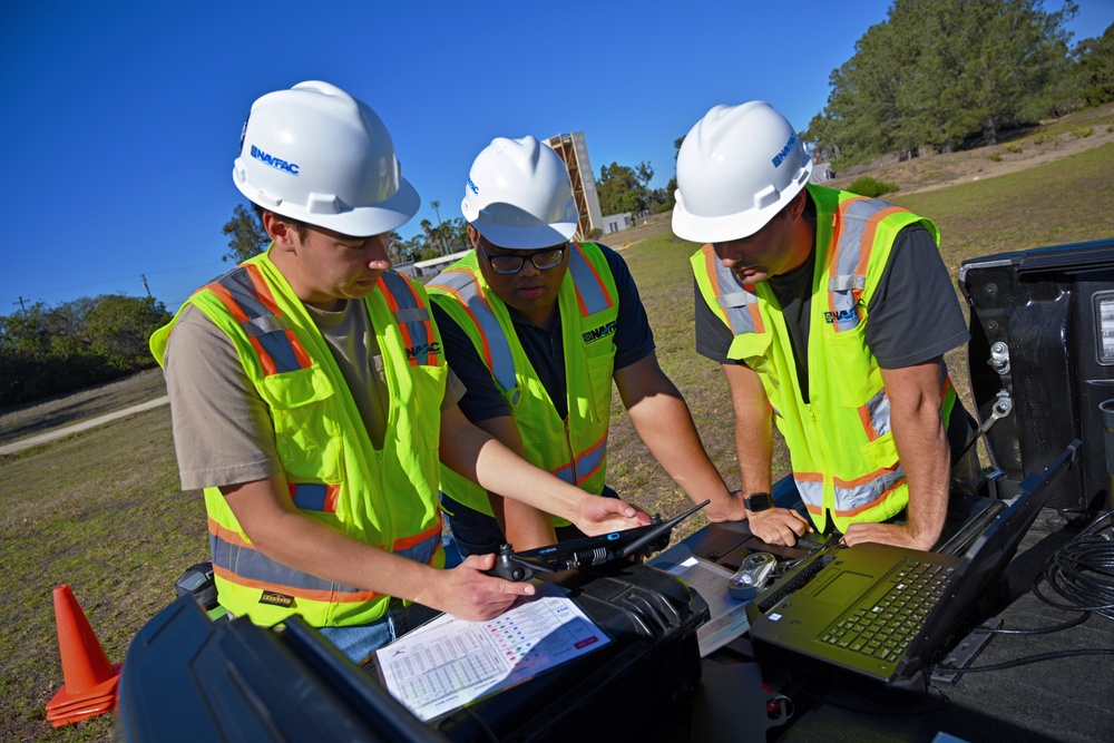 NAVFAC EXWC Conducts Drone Test Flights