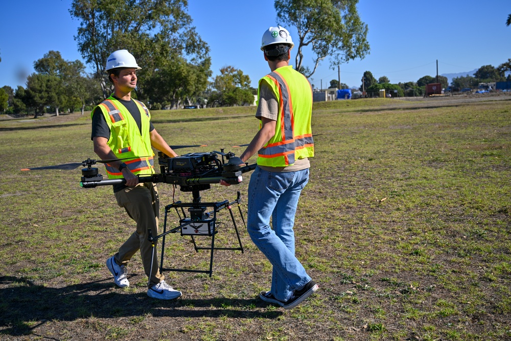 NAVFAC EXWC Conducts Drone Test Flights