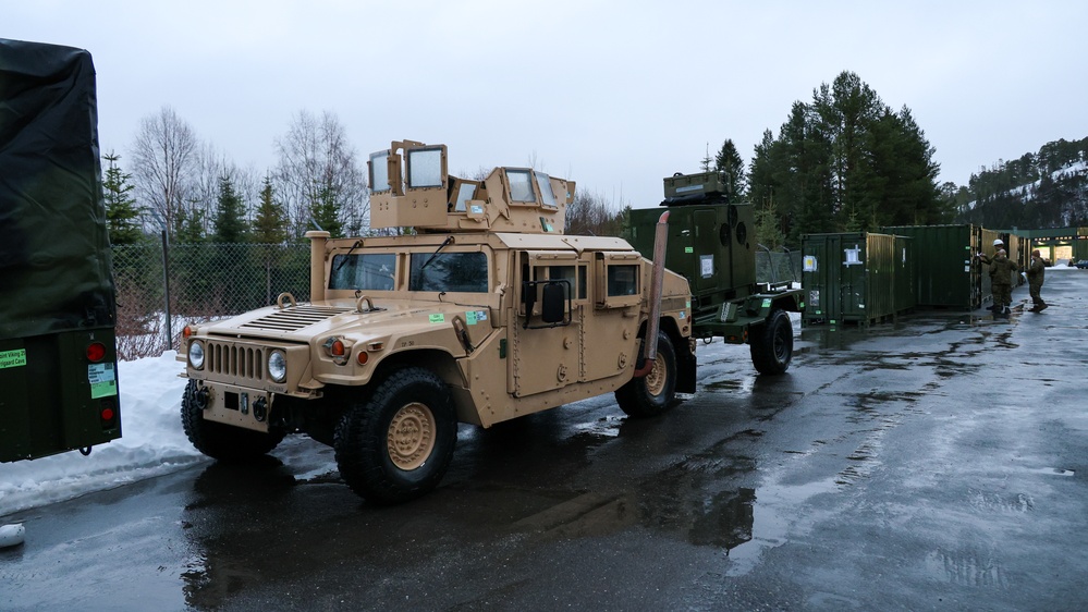 Marines Pull Equipment from Prepositioning Caves in Norway