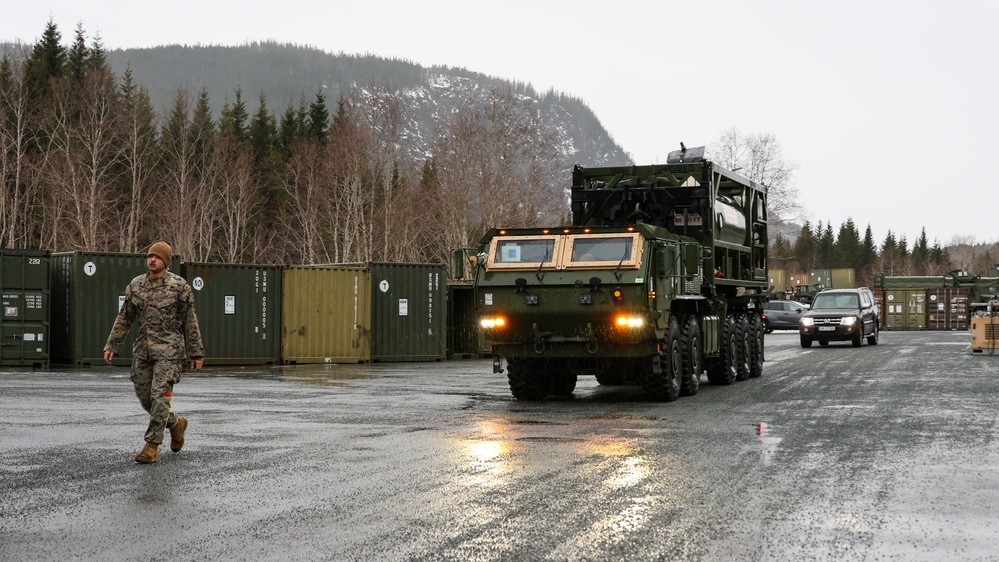 Marines Pull Equipment from Prepositioning Caves in Norway