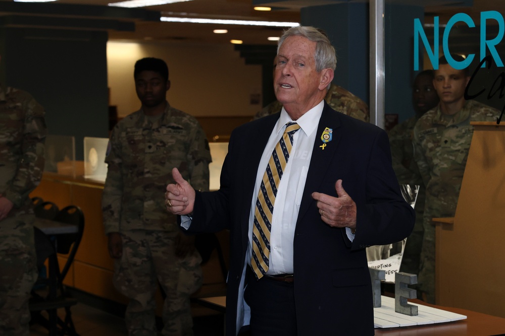 Congressman Joe Wilson visits South Carolina National Guard Soldiers Supporting the 60th Presidential Inauguration