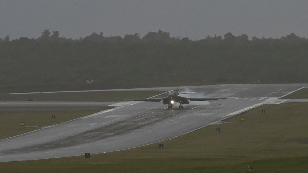 B-1B Lancers return to the Indo-Pacific for Bomber Task Force 25-1