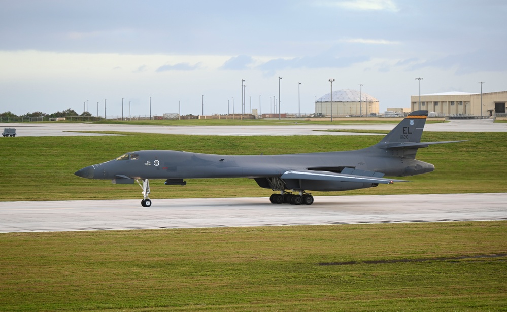 B-1B Lancers return to the Indo-Pacific for Bomber Task Force 25-1