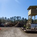 Hurricane Helene Recovery: Temporary Debris Management Site in Mcintosh County, Georgia.