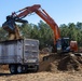 Hurricane Helene Recovery: Temporary Debris Management Site in Mcintosh County, Georgia.