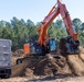 Hurricane Helene Recovery: Temporary Debris Management Site in Mcintosh County, Georgia.