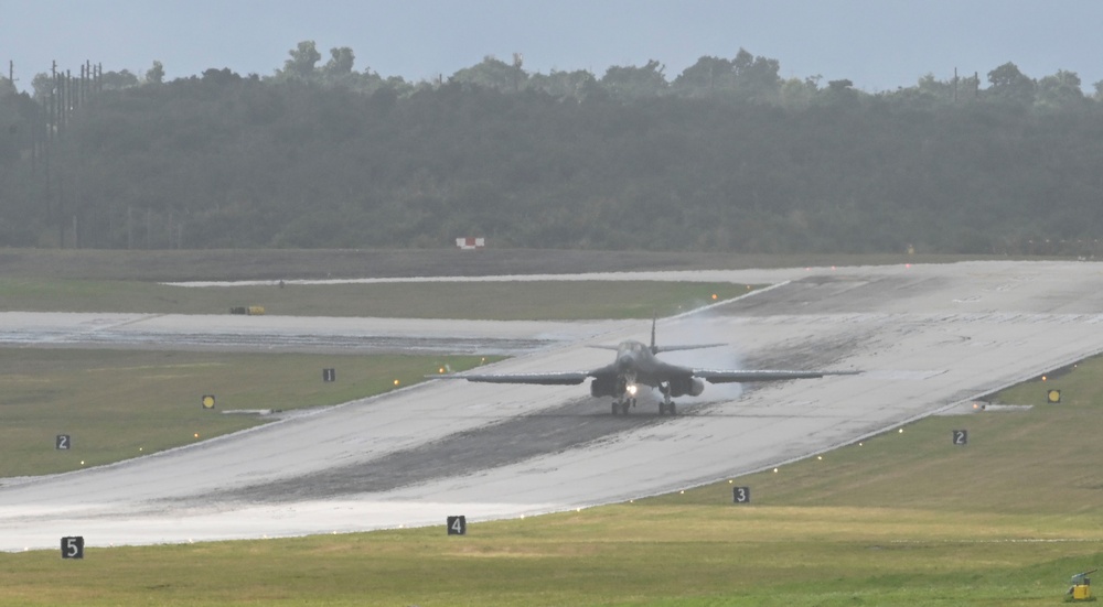 B-1B Lancers return to the Indo-Pacific for Bomber Task Force 25-1