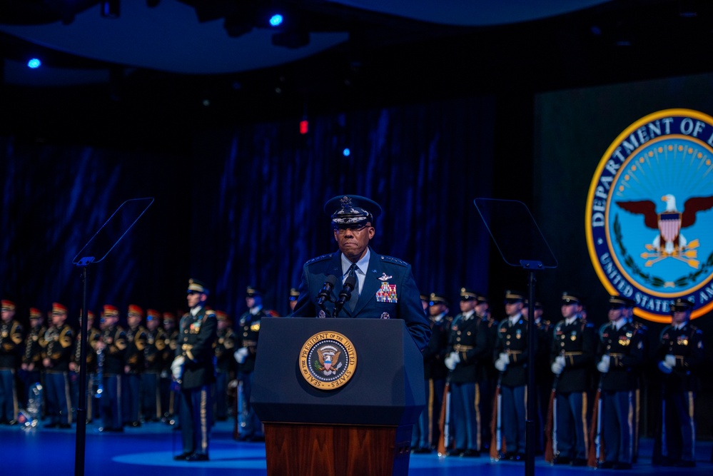 POTUS and VPOTUS Farewell Jan 16, 2025