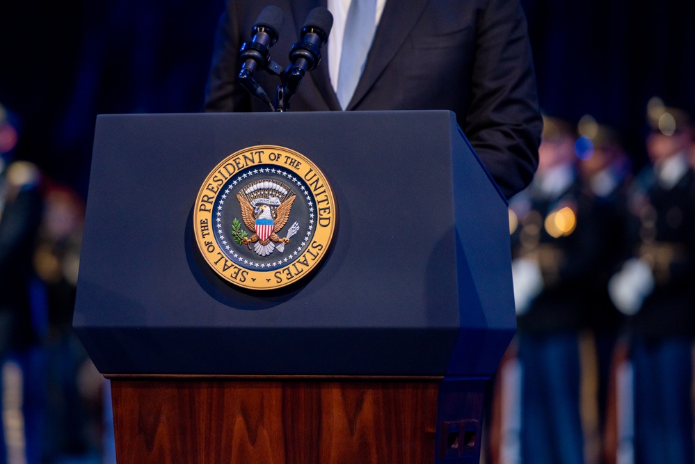 POTUS and VPOTUS Farewell Jan 16, 2025