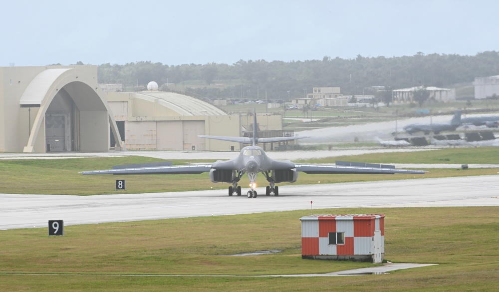 B-1B Lancers return to the Indo-Pacific for Bomber Task Force 25-1