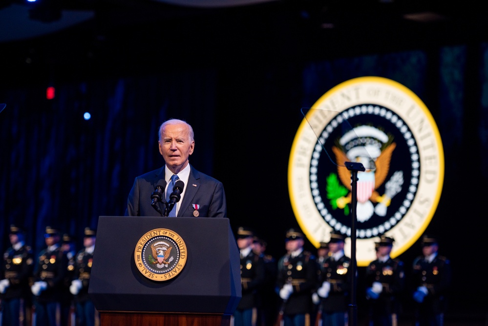 POTUS and VPOTUS Farewell Jan 16, 2025