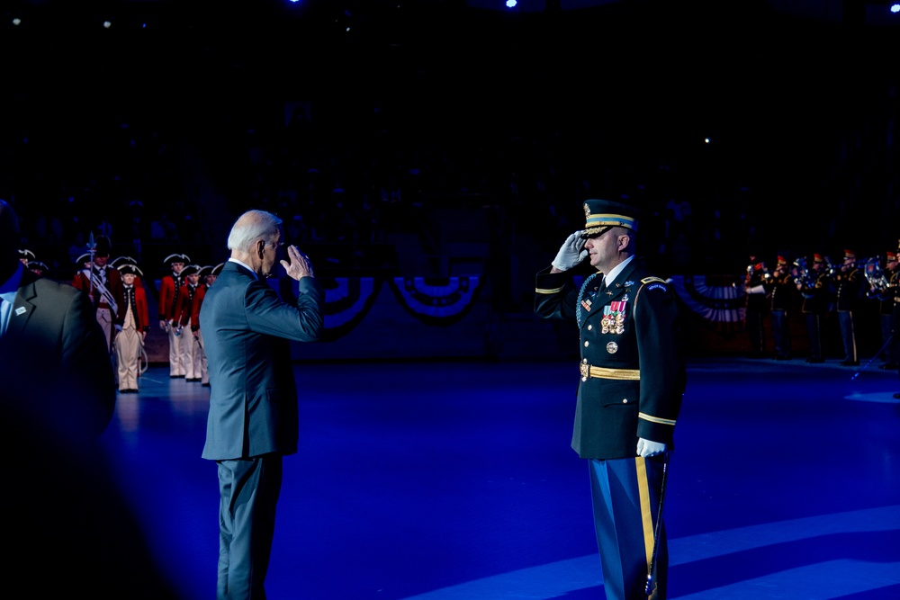 POTUS and VPOTUS Farewell Jan 16, 2025