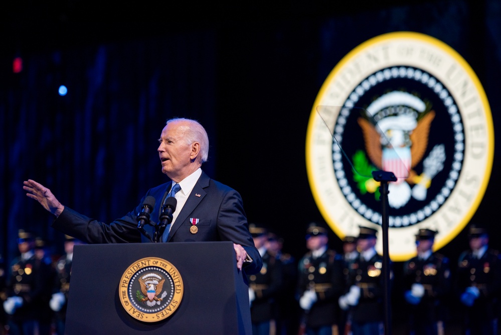 POTUS and VPOTUS Farewell Jan 16, 2025