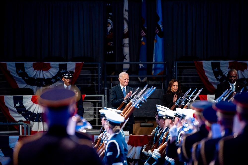 POTUS and VPOTUS Farewell Jan 16, 2025