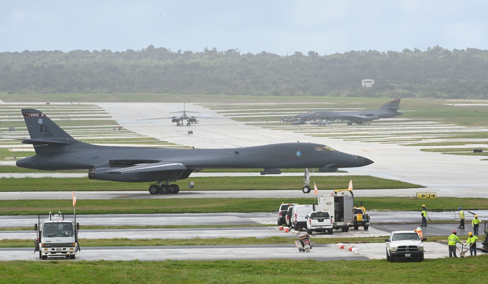 B-1B Lancers return to the Indo-Pacific for Bomber Task Force 25-1