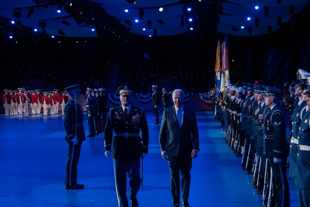 POTUS and VPOTUS Farewell Jan 16, 2025