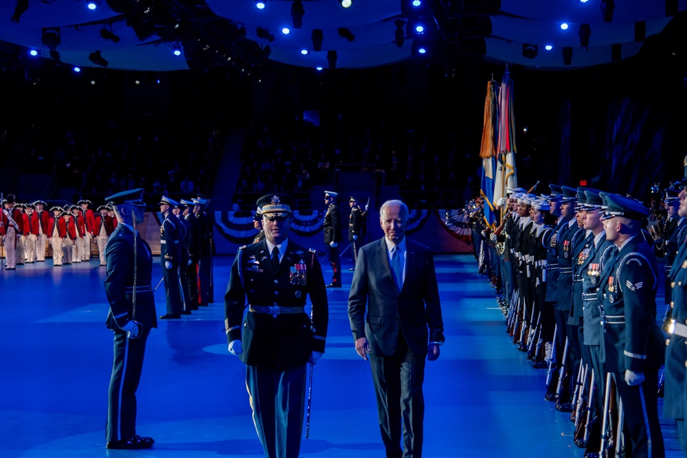 POTUS and VPOTUS Farewell Jan 16, 2025