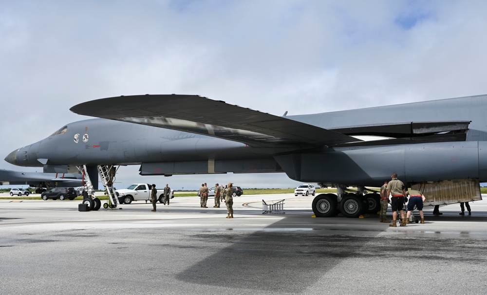 B-1B Lancers return to the Indo-Pacific for Bomber Task Force 25-1