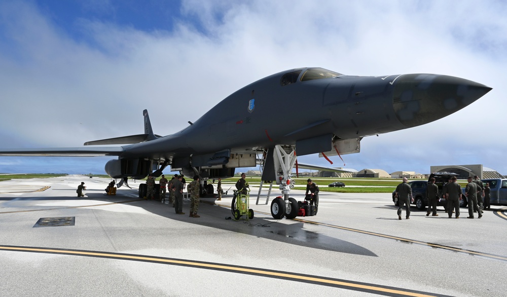 B-1B Lancers return to the Indo-Pacific for Bomber Task Force 25-1