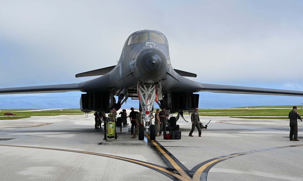 B-1B Lancers return to the Indo-Pacific for Bomber Task Force 25-1