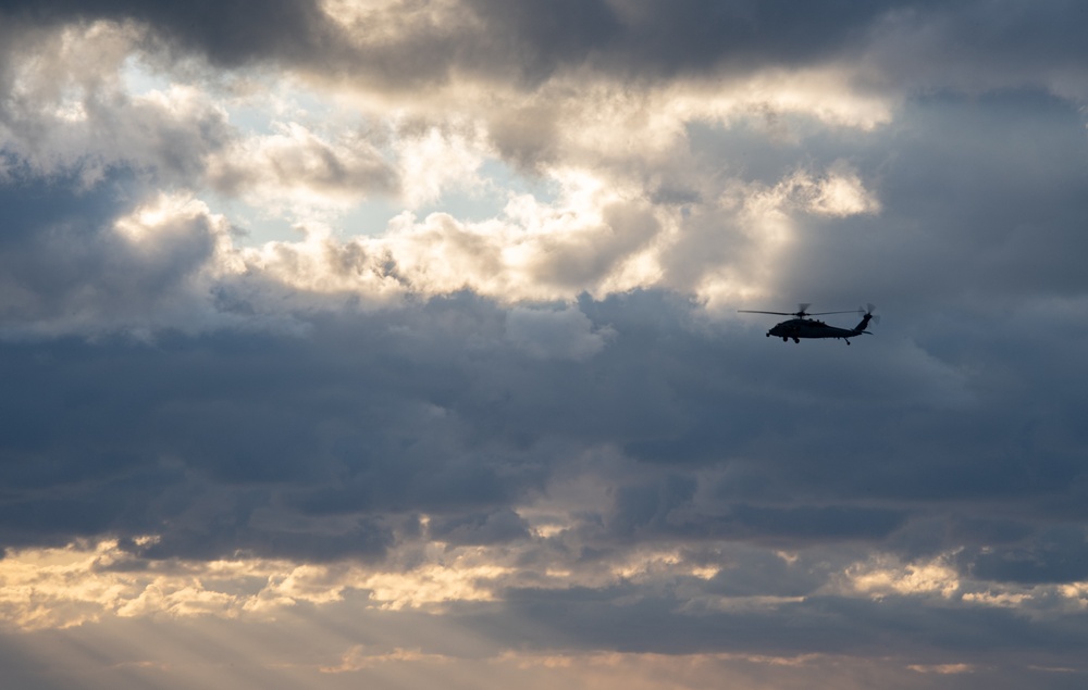 MH-60S Flight Operations aboard USS America (LHA 6)