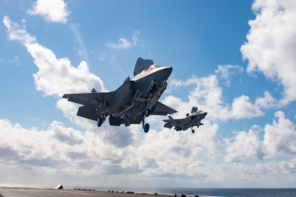 Flight Operations aboard USS America (LHA 6)