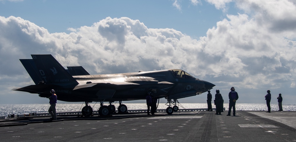 Flight Operations aboard USS America (LHA 6)