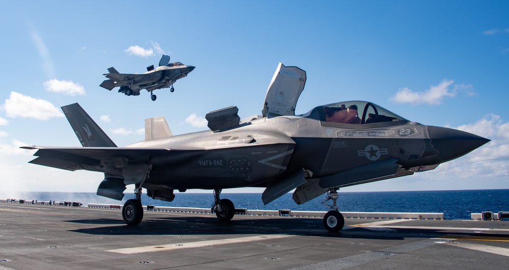 Flight Operations aboard USS America (LHA 6)