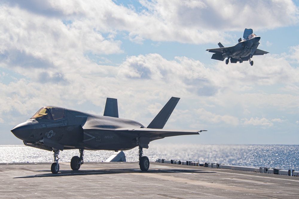 Flight Operations aboard USS America (LHA 6)