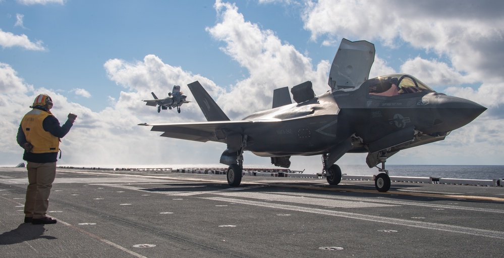 Flight Operations aboard USS America (LHA 6)