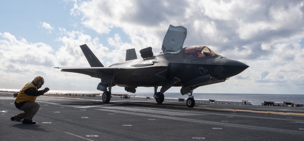 Flight Operations aboard USS America (LHA 6)