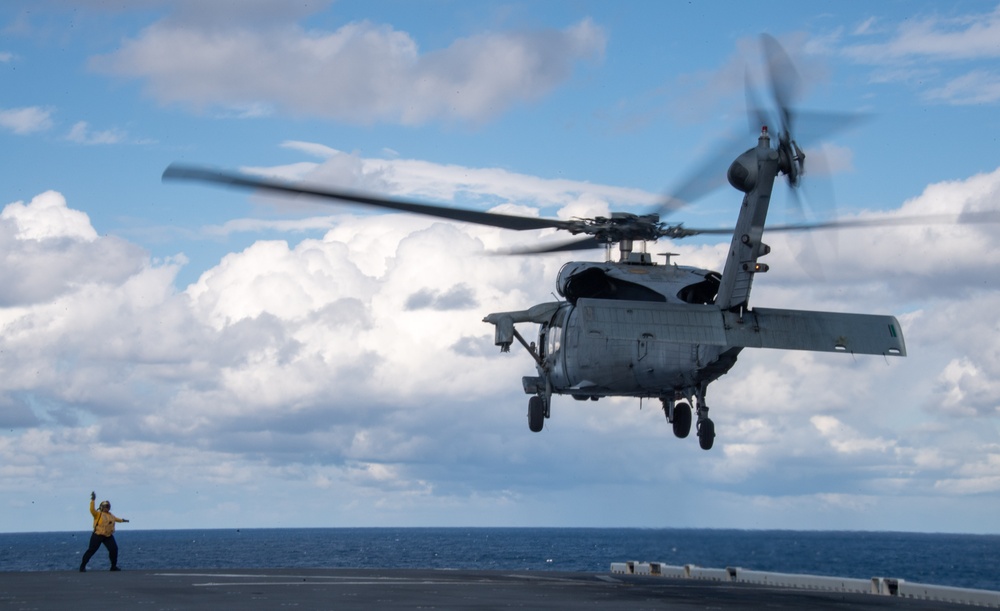 Flight Operations aboard USS America (LHA 6)