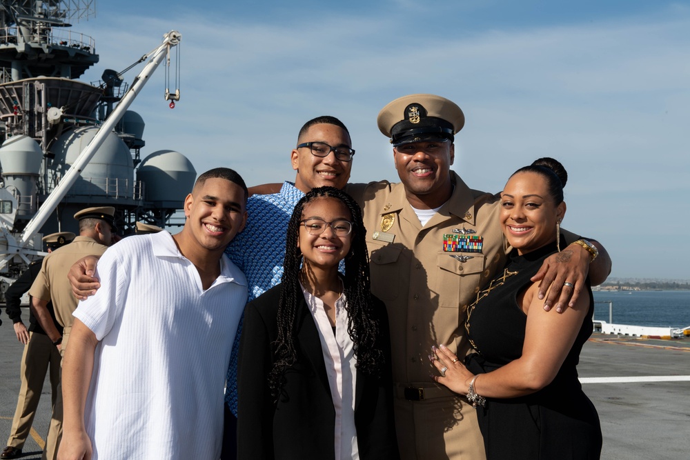 Boxer Sailor Promotes to Master Chief