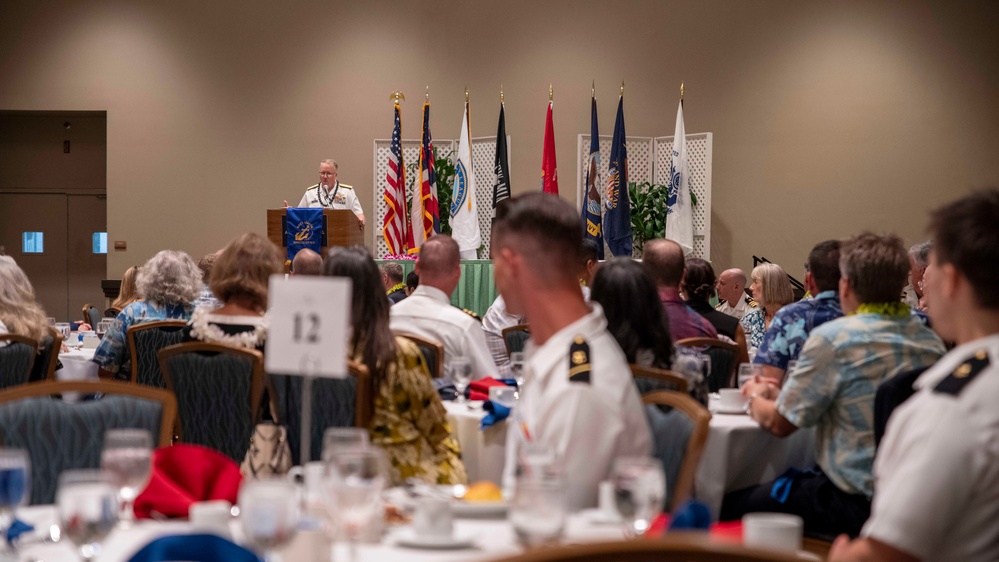 Pacific Fleet Submarine Force Commander Speaks at Navy League Honolulu Council Annual Meeting