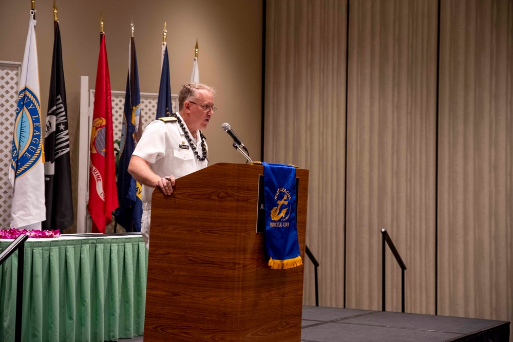 Pacific Fleet Submarine Force Commander Speaks at Navy League Honolulu Council Annual Meeting