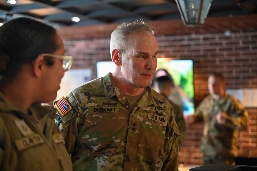 Maj. Gen. Ronald Burkett II Visits National Guard Service Members During Preparation for the 60th Presidential Inauguration