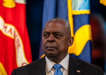 Armed Forces Farewell Tribute honoring 28th Secretary of Defense Lloyd J. Austin III, Jan. 17, 2025